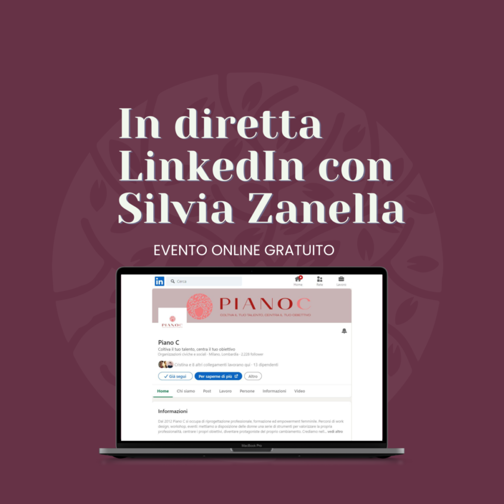 Save the Date: diretta LinkedIn con Silvia Zanella