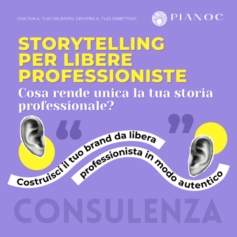 Storytelling per libere professioniste